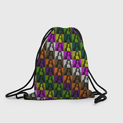 Рюкзак-мешок Damiano David Colors, цвет: 3D-принт