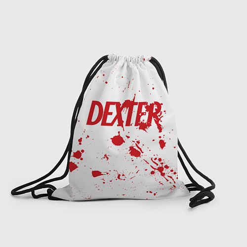 Мешок для обуви Dexter logo Декстер брызги крови / 3D-принт – фото 1