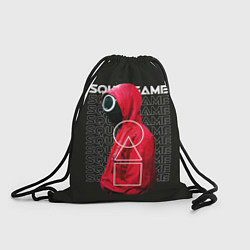 Рюкзак-мешок Сыграй в Кальмара, цвет: 3D-принт