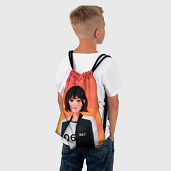 Рюкзак-мешок Красавица 067, цвет: 3D-принт — фото 2