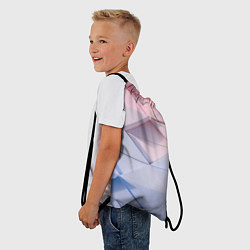 Рюкзак-мешок Треугольники для тебя, цвет: 3D-принт — фото 2