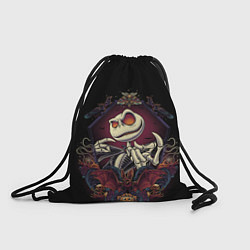 Рюкзак-мешок Скелет Хэллоуин, цвет: 3D-принт