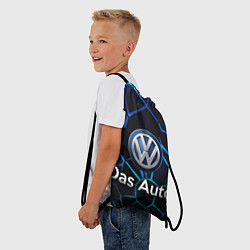 Рюкзак-мешок Volkswagen слоган Das Auto, цвет: 3D-принт — фото 2