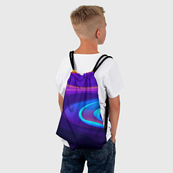 Рюкзак-мешок Аква принт, цвет: 3D-принт — фото 2