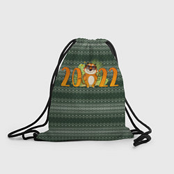 Рюкзак-мешок Новый Год 2022 - Год тигра!, цвет: 3D-принт