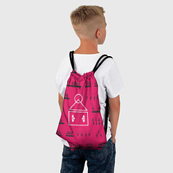 Рюкзак-мешок Игры на стене, цвет: 3D-принт — фото 2