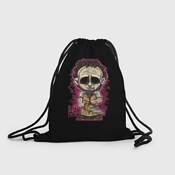 Рюкзак-мешок Кожаное лицо, цвет: 3D-принт