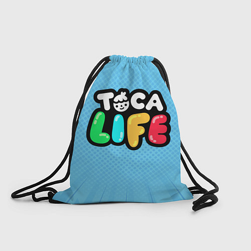 Мешок для обуви Toca Life: Logo / 3D-принт – фото 1