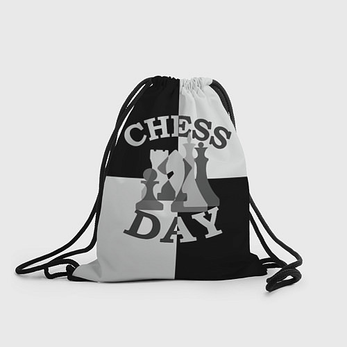 Мешок для обуви Шахматный День / 3D-принт – фото 1