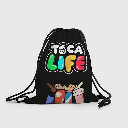 Мешок для обуви Toca Life: Friends / 3D-принт – фото 1