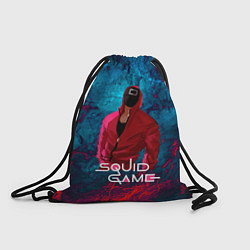 Рюкзак-мешок Сериал Squid game Игра в кальмара, цвет: 3D-принт
