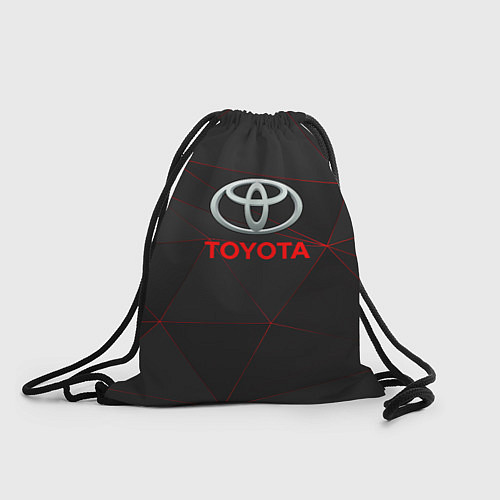 Мешок для обуви Toyota Тонкие линии неона / 3D-принт – фото 1