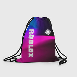 Рюкзак-мешок Роблокс лого х эмблема, цвет: 3D-принт