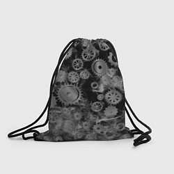 Рюкзак-мешок Механизм и дым, стимпанк, цвет: 3D-принт