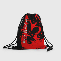 Рюкзак-мешок TES RED DRAGON, FUS RO DAH SYMBOL, цвет: 3D-принт