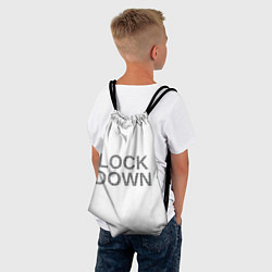 Рюкзак-мешок QR Lockdown англ, цвет: 3D-принт — фото 2