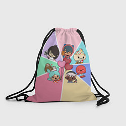 Рюкзак-мешок TOCA BOCA WORLD HEROES ТОКА БОКА, цвет: 3D-принт