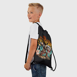 Рюкзак-мешок Крик Фусродах, цвет: 3D-принт — фото 2
