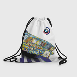 Рюкзак-мешок Бэха в стиле поп-арт, цвет: 3D-принт