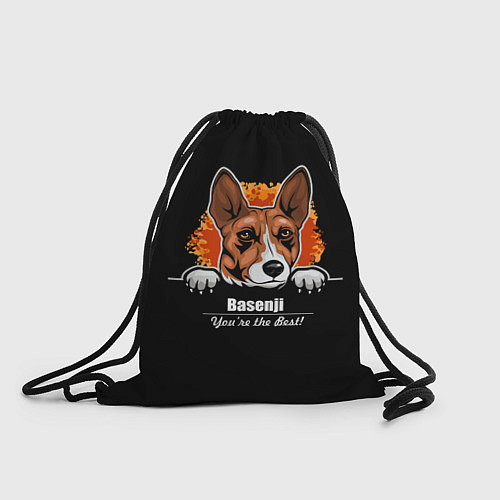 Мешок для обуви Басенджи Basenji / 3D-принт – фото 1