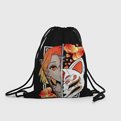 Рюкзак-мешок Samurai girl, цвет: 3D-принт