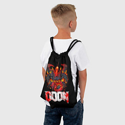 Рюкзак-мешок Какодемон Cacodemon Doom, цвет: 3D-принт — фото 2