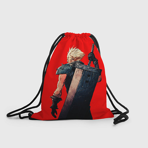 Мешок для обуви Клауд С мечом final fantasy / 3D-принт – фото 1