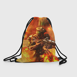 Рюкзак-мешок Doom ART спина, цвет: 3D-принт