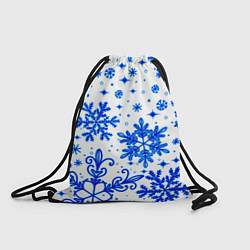Рюкзак-мешок Белая Зима, цвет: 3D-принт