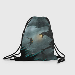 Рюкзак-мешок TES FUS RO DAH DRAGON, цвет: 3D-принт