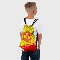 Рюкзак-мешок Manchester United Футбольный клуб, цвет: 3D-принт — фото 2