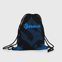 Рюкзак-мешок Sabaton синий дым, цвет: 3D-принт