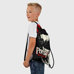 Рюкзак-мешок Poppy Playtime: Red & Black, цвет: 3D-принт — фото 2