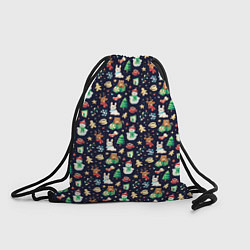 Рюкзак-мешок Christmas Holiday, цвет: 3D-принт