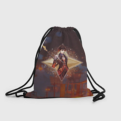 Рюкзак-мешок Чжун Ли в примогеме, цвет: 3D-принт