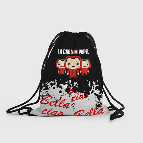 Мешок для обуви La Casa de Papel Бумажный дом / 3D-принт – фото 1