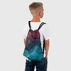 Рюкзак-мешок Туманная вода, цвет: 3D-принт — фото 2