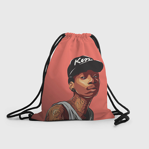 Мешок для обуви Wiz Khalifa Art / 3D-принт – фото 1