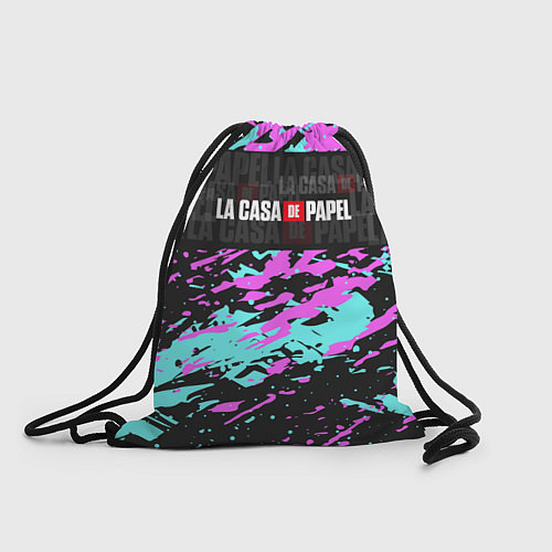 Мешок для обуви La Casa de Papel Logo Надпись / 3D-принт – фото 1