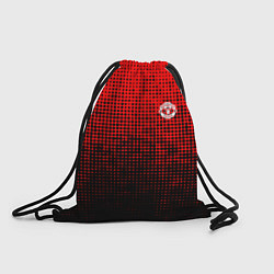 Рюкзак-мешок MU red-black, цвет: 3D-принт