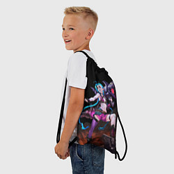 Рюкзак-мешок Джинкс на горе, цвет: 3D-принт — фото 2