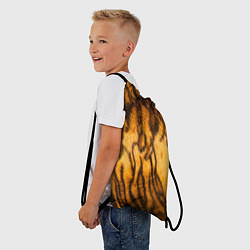 Рюкзак-мешок Шкура тигра 2022, цвет: 3D-принт — фото 2