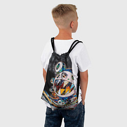 Рюкзак-мешок Монстр мышь, цвет: 3D-принт — фото 2
