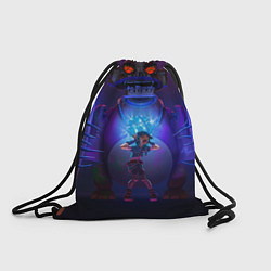 Рюкзак-мешок Малышка Джинкс, цвет: 3D-принт