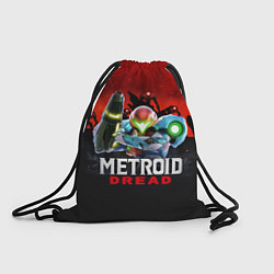 Рюкзак-мешок Space Fight Metroid Dread, цвет: 3D-принт