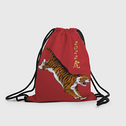Рюкзак-мешок Тигр идёт!, цвет: 3D-принт