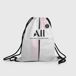 Рюкзак-мешок Mbappe 7 PSG Pink Theme, цвет: 3D-принт