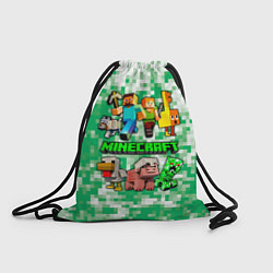 Рюкзак-мешок Minecraft персонажи мобы, цвет: 3D-принт