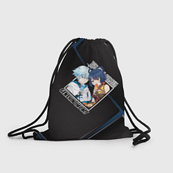 Рюкзак-мешок Сян Лин и Чун Юнь пейринг, цвет: 3D-принт
