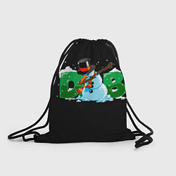 Рюкзак-мешок Classic Dab SnowMan, цвет: 3D-принт